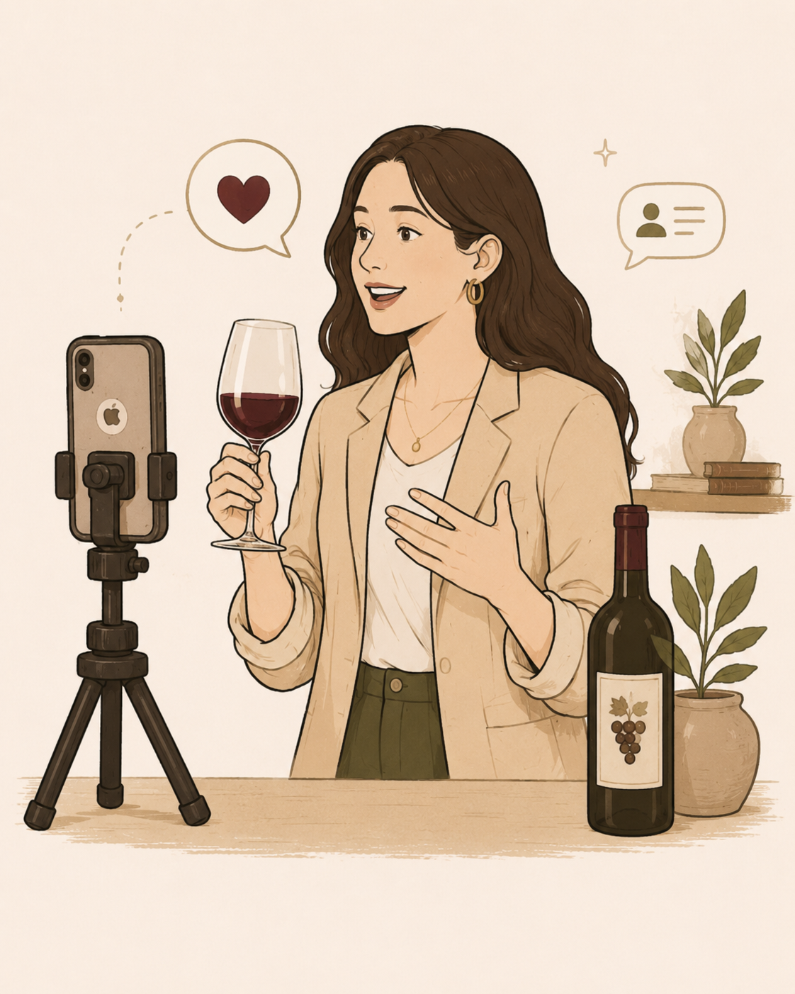 Los que comparten cultura del vino