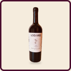 LODARES 2022 · Tinto Natural Ecológico — Cabernet, Syrah, Cencibel
